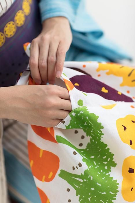 Isemomen Cotton Eco Bag / Root Vegetables