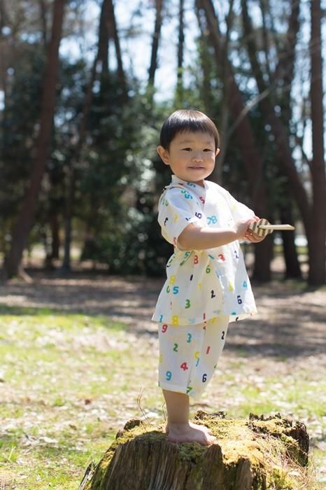 ● Isemomen Children's Jinbei / Sosuu Goshiki