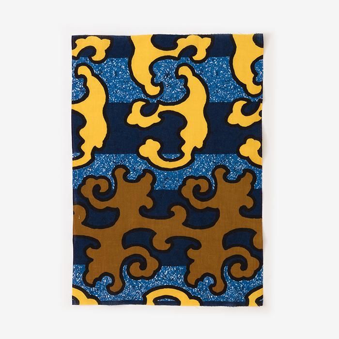 伊勢木綿 textile手ぬぐい（ひめ丈）／怒濤（どとう）