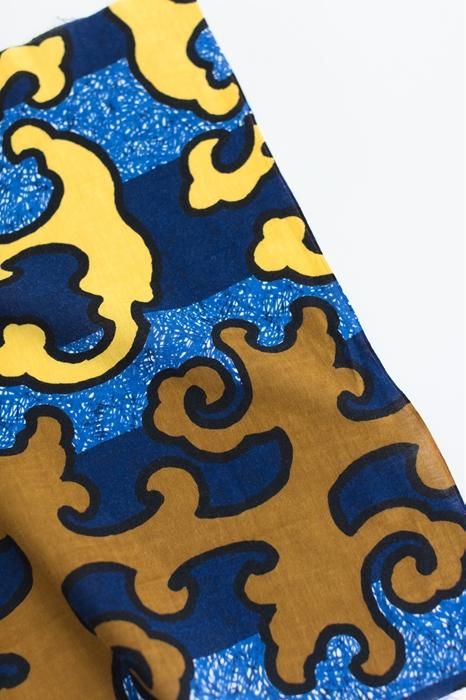 Ise cotton textile tenugui (himetake) / doto