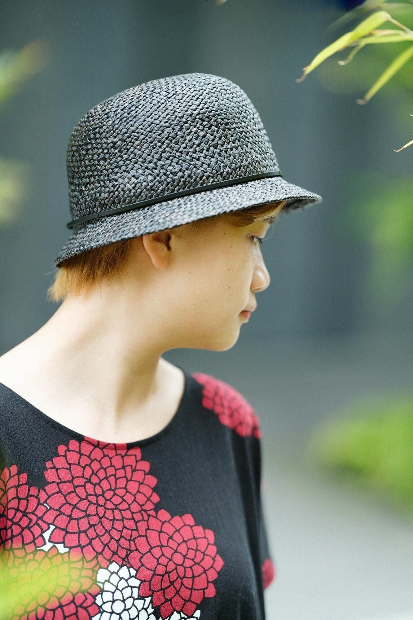 高島縮棉 20/20長方形洋裝／雲間菊