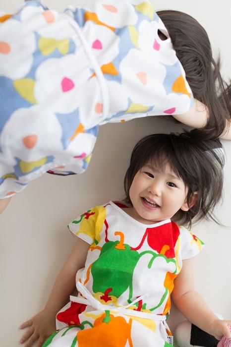 ● Isemomen Cotton One-piece Dress／Amato pepper