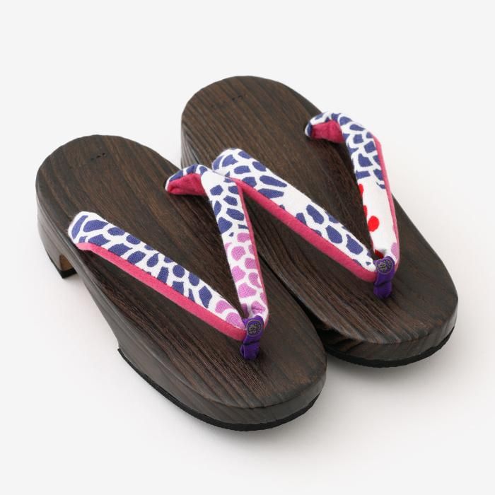 ● Mikamo Geta For Kids Ukon / Chrysanthemum Burst White