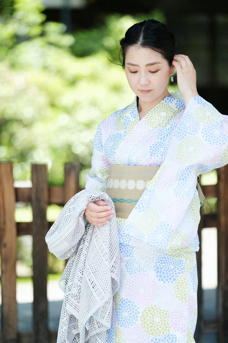 SOU・SOU×京都丸紅 ชุดยูกาตะ 