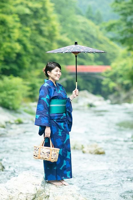 SOU・SOU×Kyoto Marubeni Yukata/Karen So