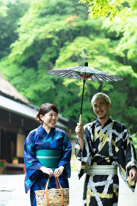 SOU・SOU×Kyoto Marubeni Yukata/Karen So
