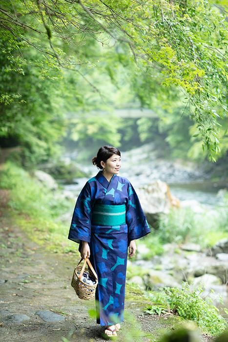 SOU・SOU×Kyoto Marubeni Yukata/Karen So