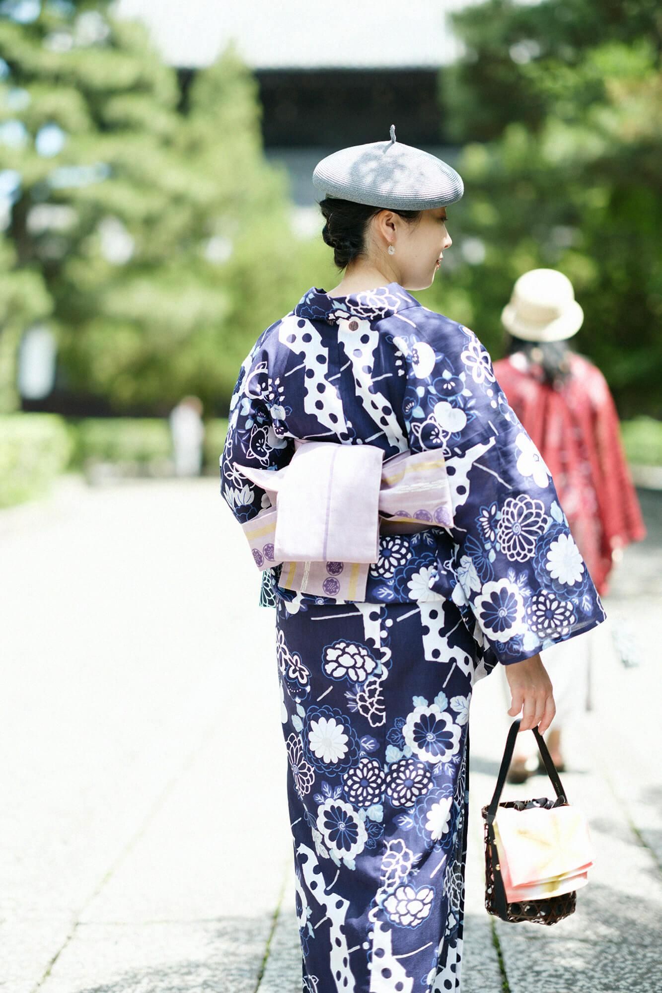 SOU・SOU× Kyoto Marubeni Yukata/Faltfächer Yoiyami
