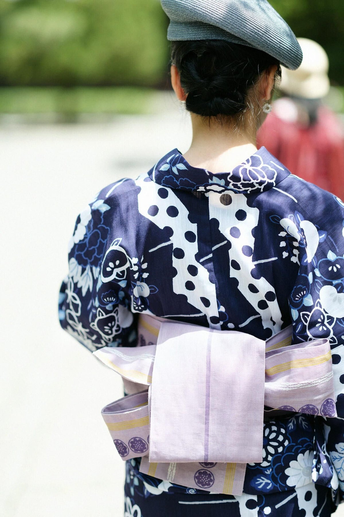 SOU・SOU× Kyoto Marubeni Yukata/Faltfächer Yoiyami