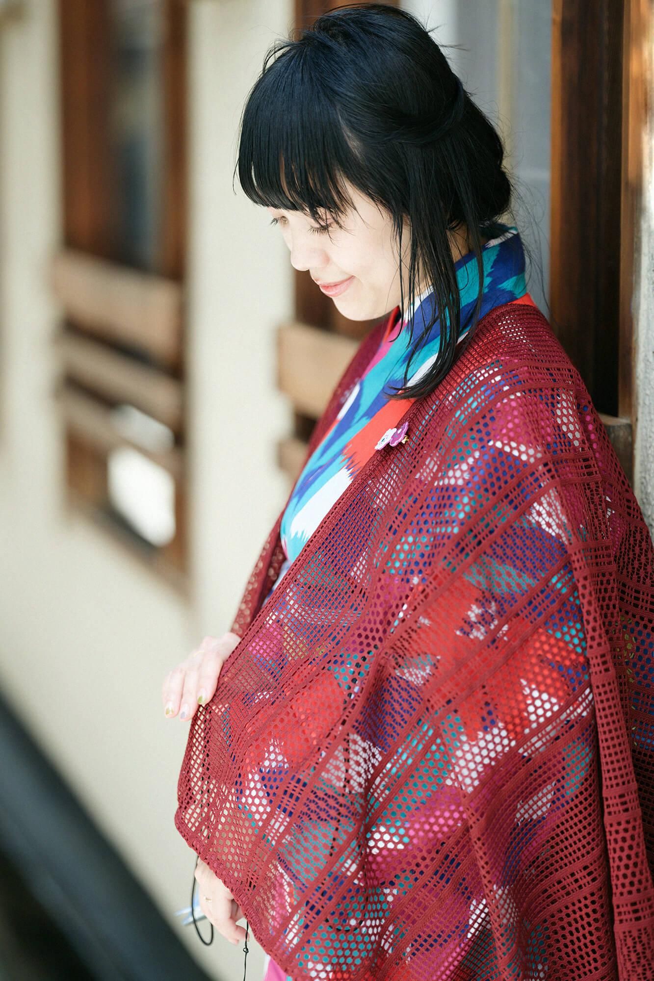 SOU・SOU×京都Marubeni Yukata/Flower Kasuri（花kasuri）新鲜