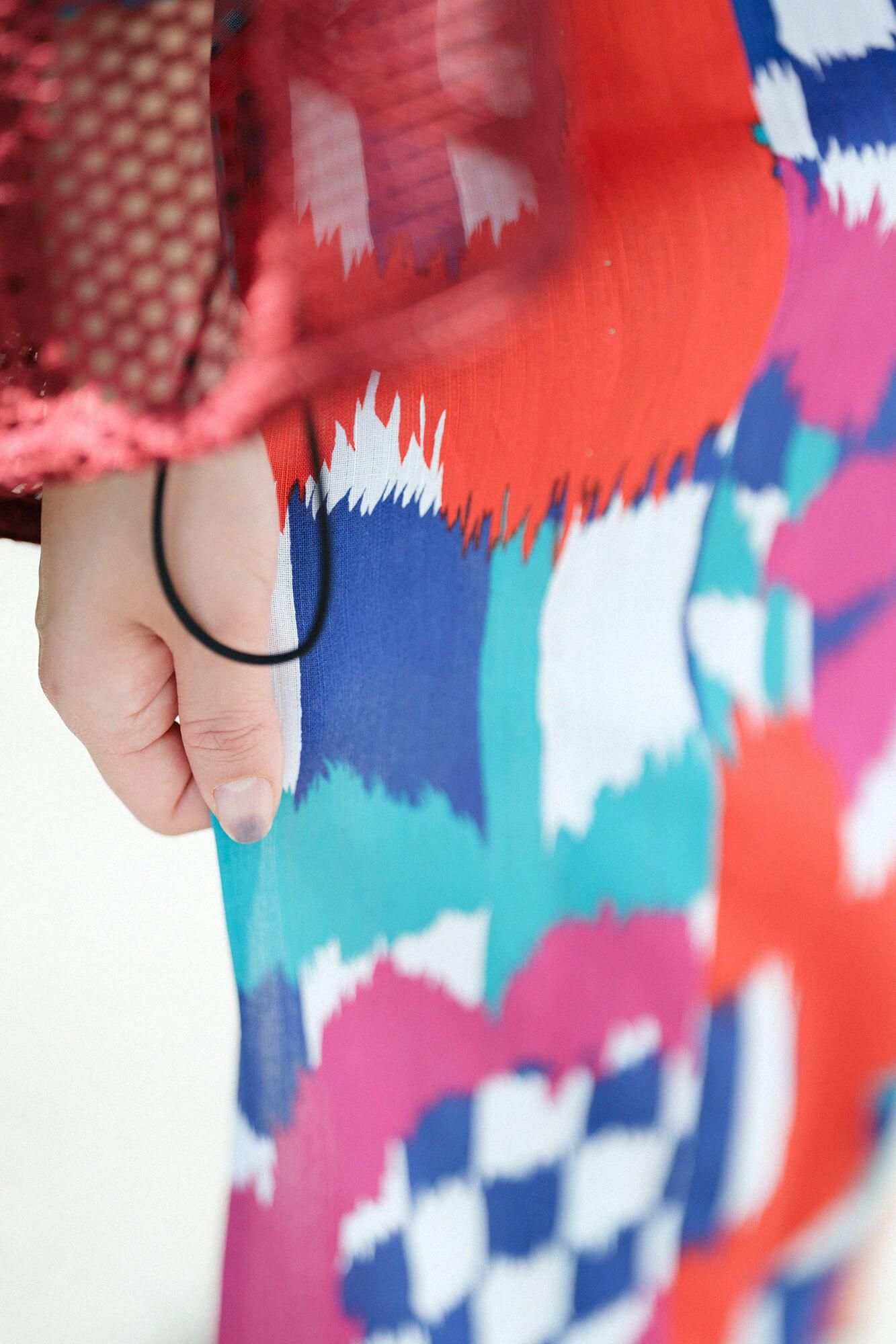 SOU・SOU×京都Marubeni Yukata/Flower Kasuri（花kasuri）新鲜