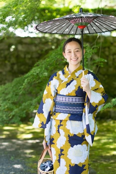 Halbbreiter Beutelgürtel von Hakata/Dunkelblau