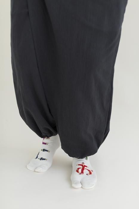 Sous Tabi Socks (Autour de longueur) / Hitomoji (Hitomoji) [pour les hommes et les femmes]