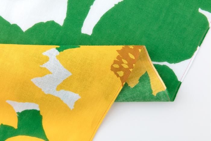 Ise Momen Textil Tenugui/Sonnenblume