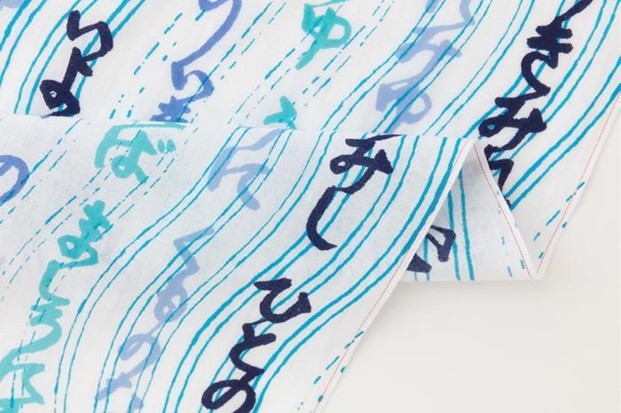 [nur Netto] Ise Momen Textil Tenugui/Manyoshu