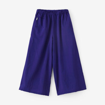 Muslin Wool Wide-legged Pants / Bright Purple