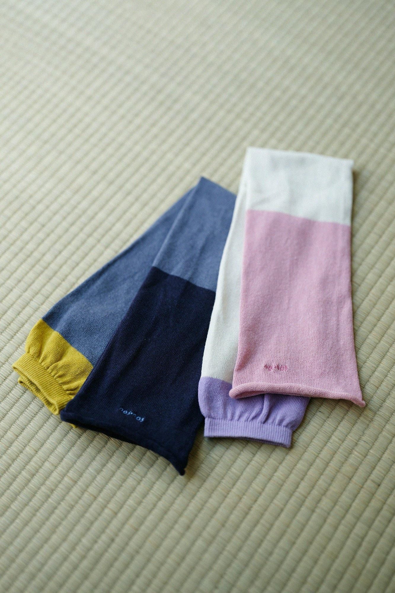 綿麻 小手（こて）／鉄紺（てつこん）