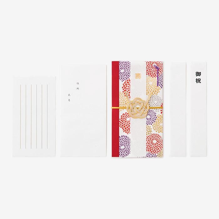 Gift Envelop / Chrysanthemum Gold Foil