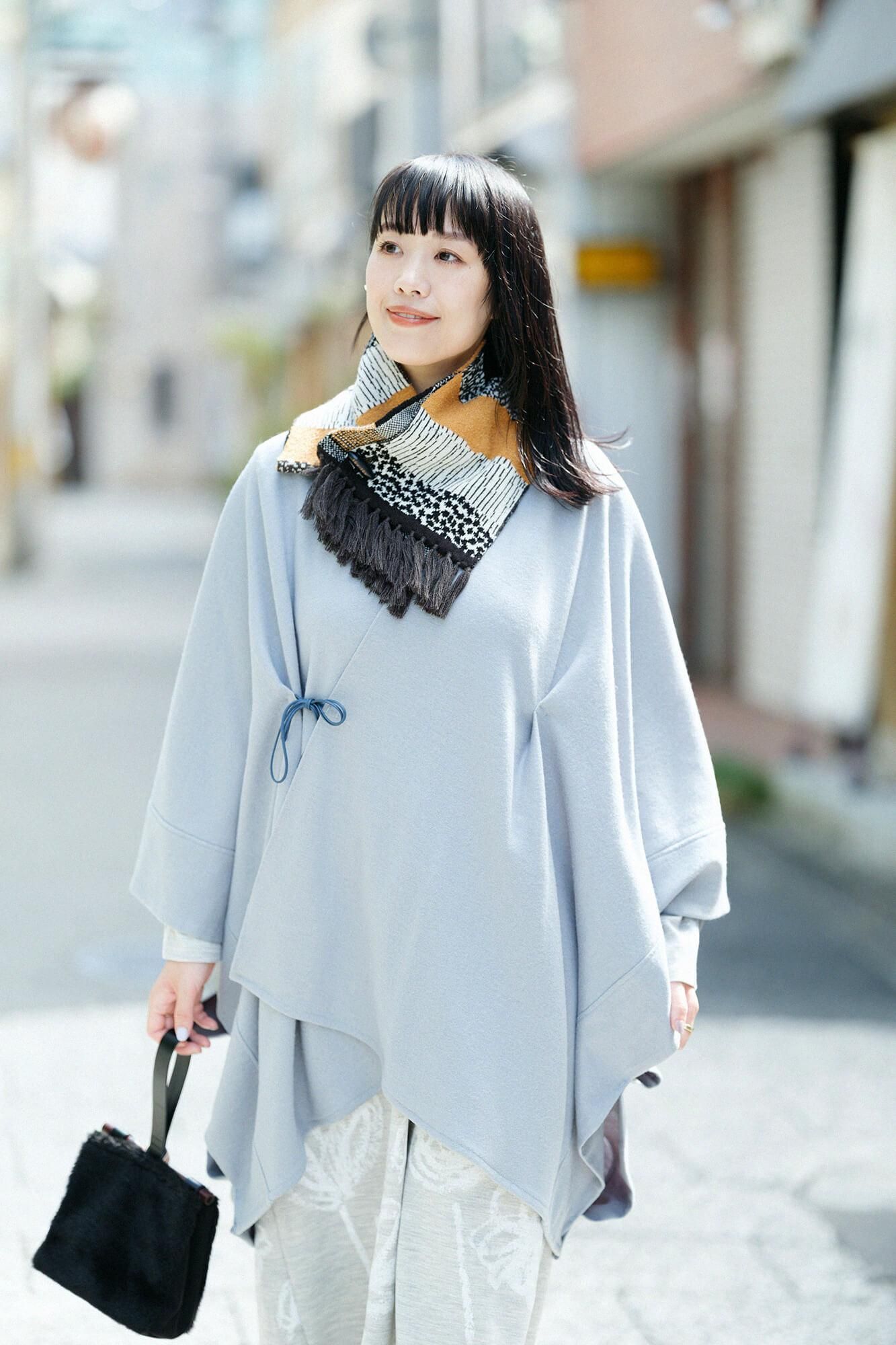 SOU・SOU×MOONBAT 草編領巾／東山三十六峰 黄金田