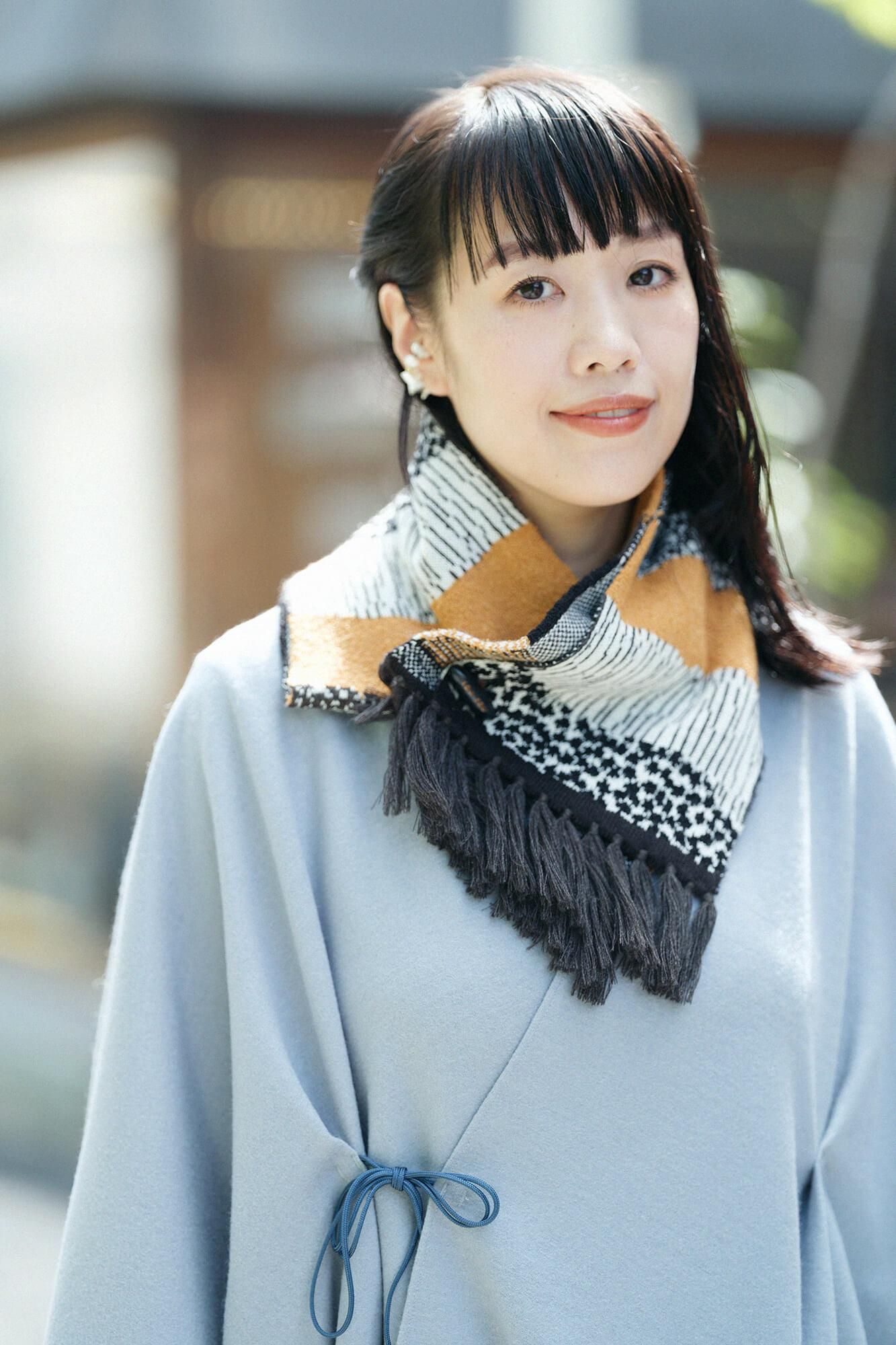 SOU・SOU×MOONBAT 草編衿（そうあみえり）／東山三十六峰