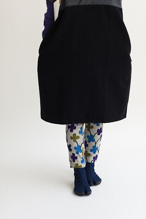 Hiragana Sole Split Toe Tabi Shoes / Indigo