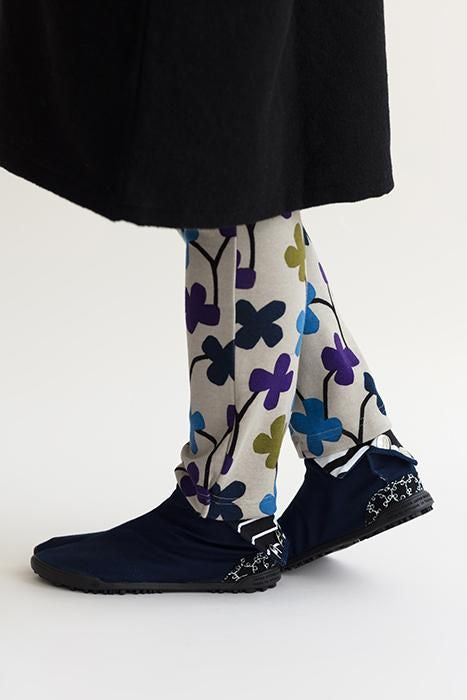 Hiragana Sole Split Toe Tabi Shoes / Indigo