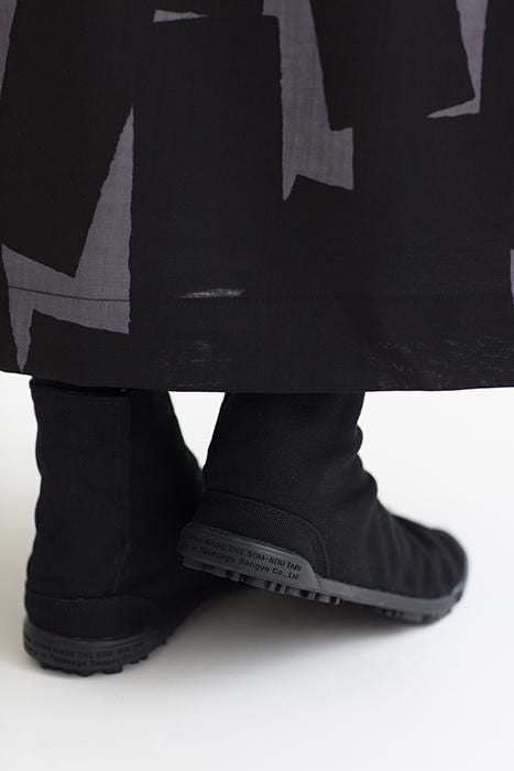 takasago tabi袜子，底部 /湿羽毛颜色（不锈钢）