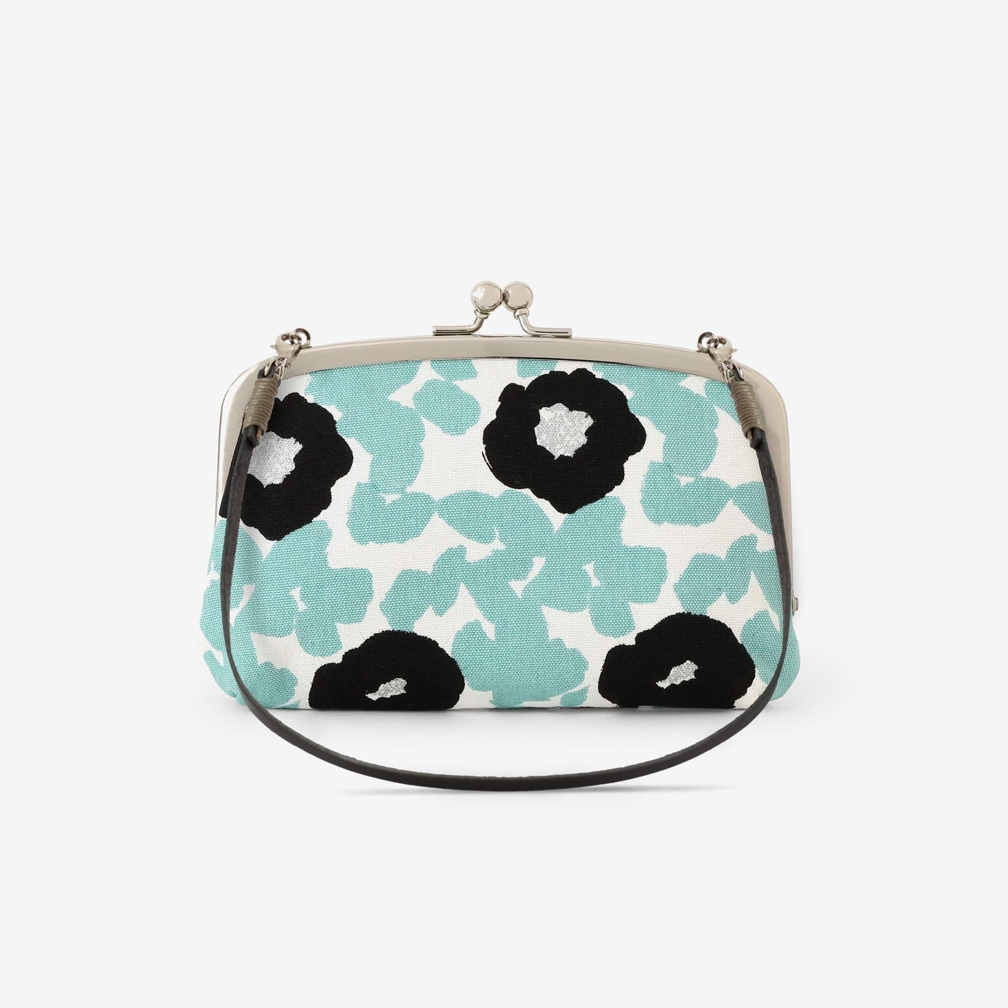 No 12. Soft Canvas Gamaguchi Clasp Purse Double Layer / Yu