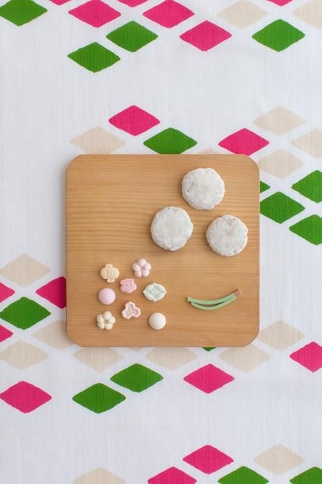 伊勢木棉圖案紋樣手巾/雛祭