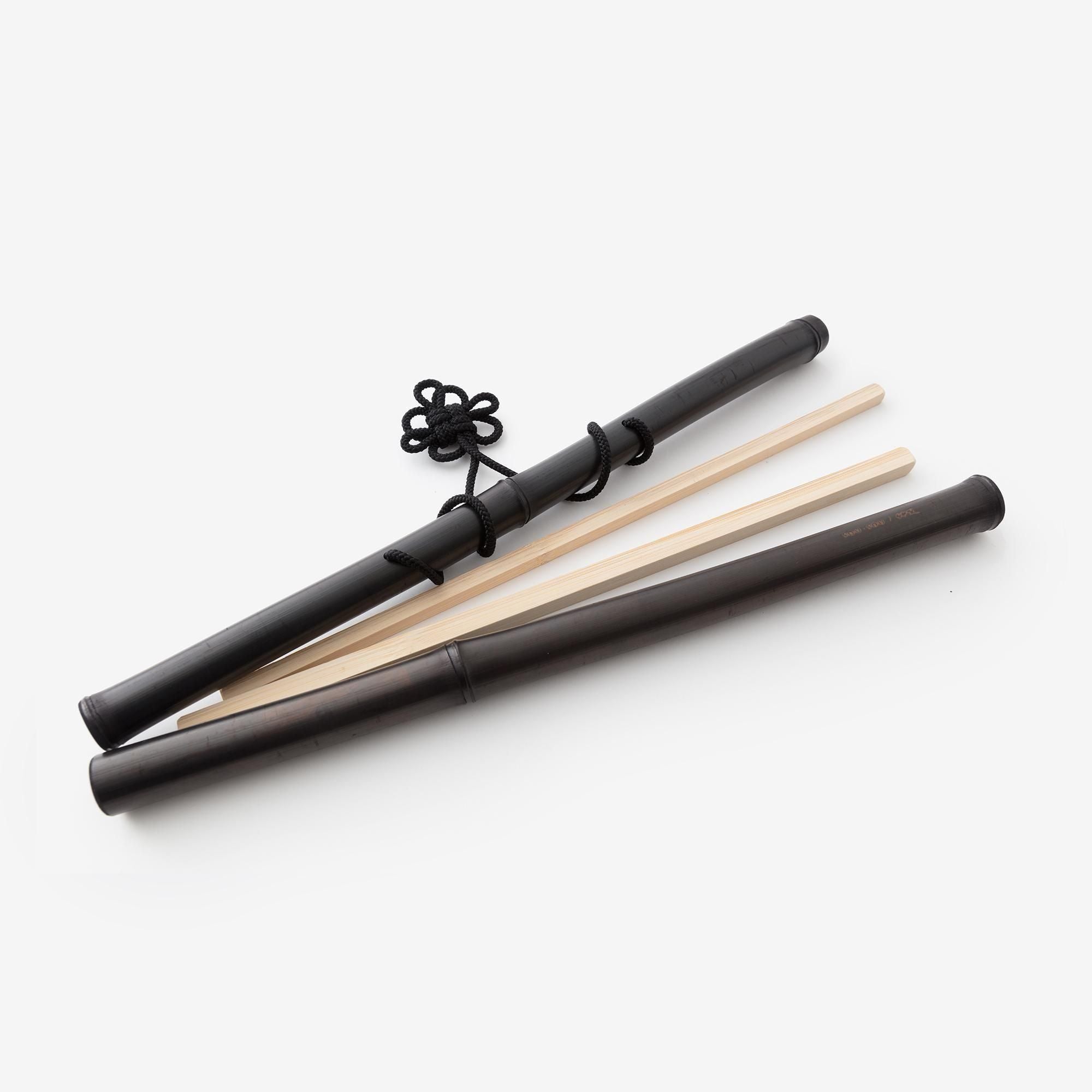 SOU・SOU× Takemata Kakemono 염색 된 대나무/숯 색상 (Kesizumiiro)