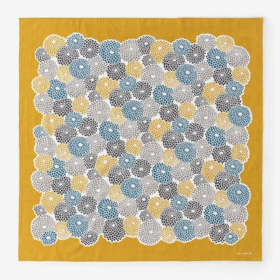 SOU・SOU ×Arakawa Masujiro Furoshiki (Large) / Chrysanthemum Yellow