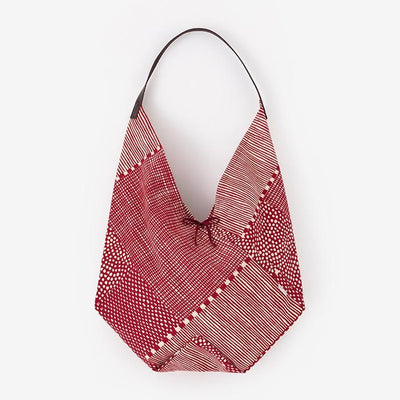 Origami Shoulder Bag / Lines and Dots