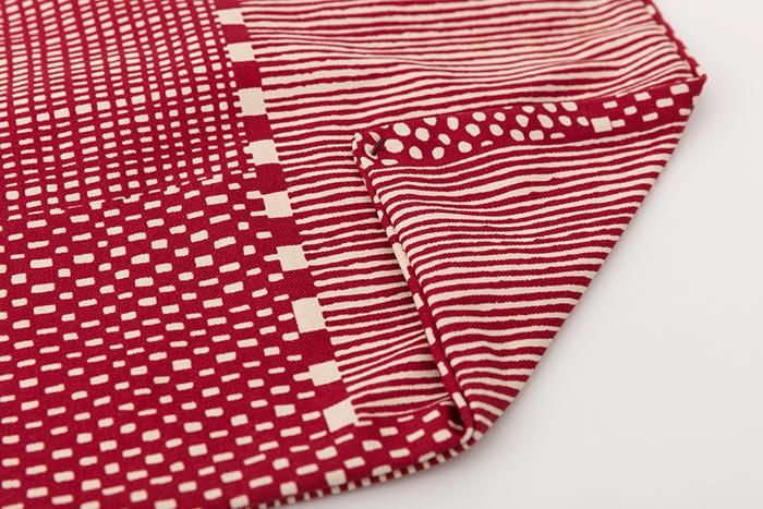 Origami Shoulder Bag / Lines and Dots