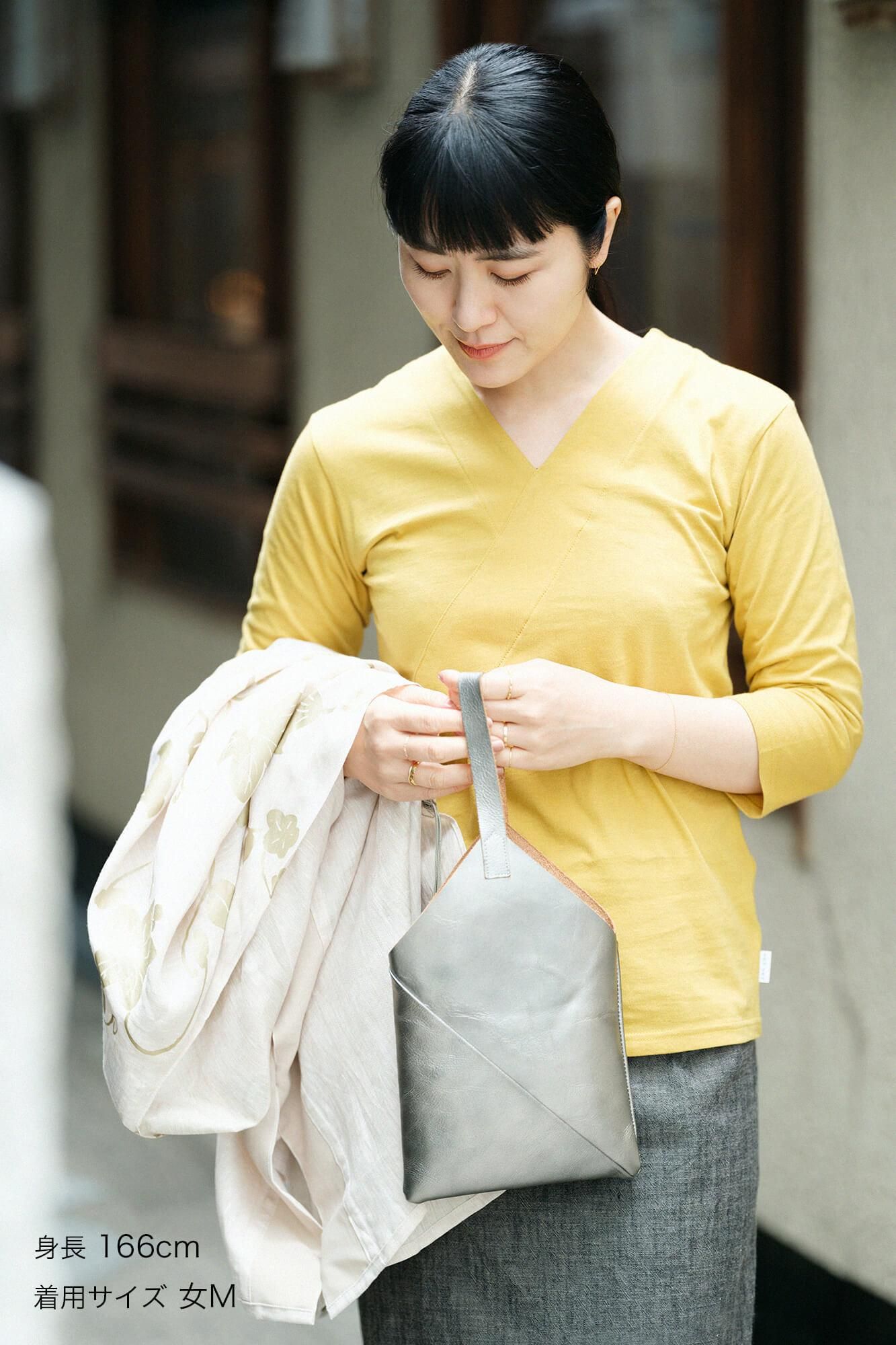 Uncollar Jiban 3/4长度 /芥末颜色（Karashiro）