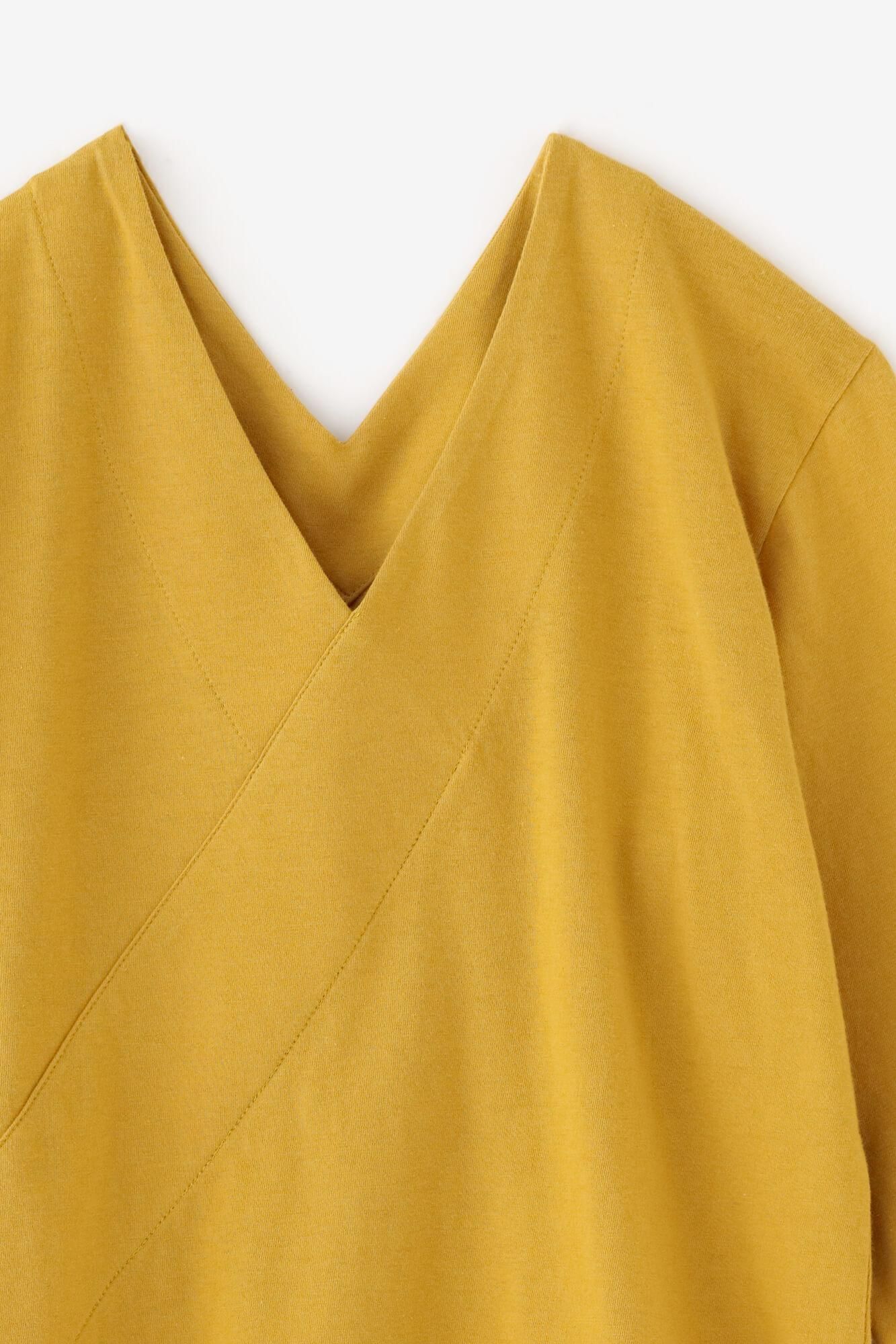 Uncollar Jiban 3/4长度 /芥末颜色（Karashiro）