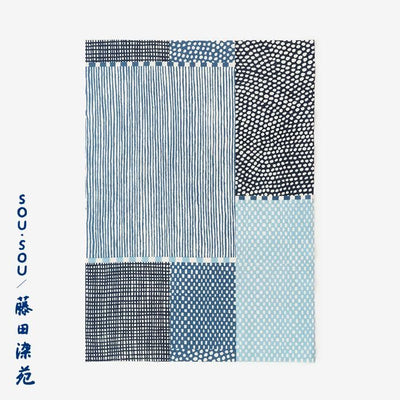 SOU・SOU×Fujita Dye-en 靛蓝染色手巾（姬长）/Magasane