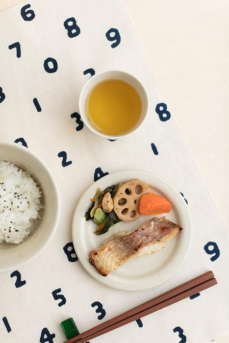 Indigogefärbtes Tenugui von Fujita Someen (Hime-Länge)