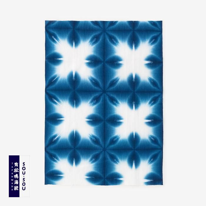 SOU・SOU ×有松鳴海絞 手巾（短版）/張正謹製 雪花2