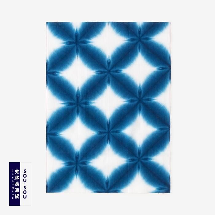 SOU・SOU ×有松鳴海絞 手巾（短版）/張正謹製 雪花5