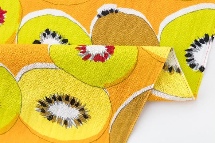 Ise Momen Textil Tenugui/Kiwi