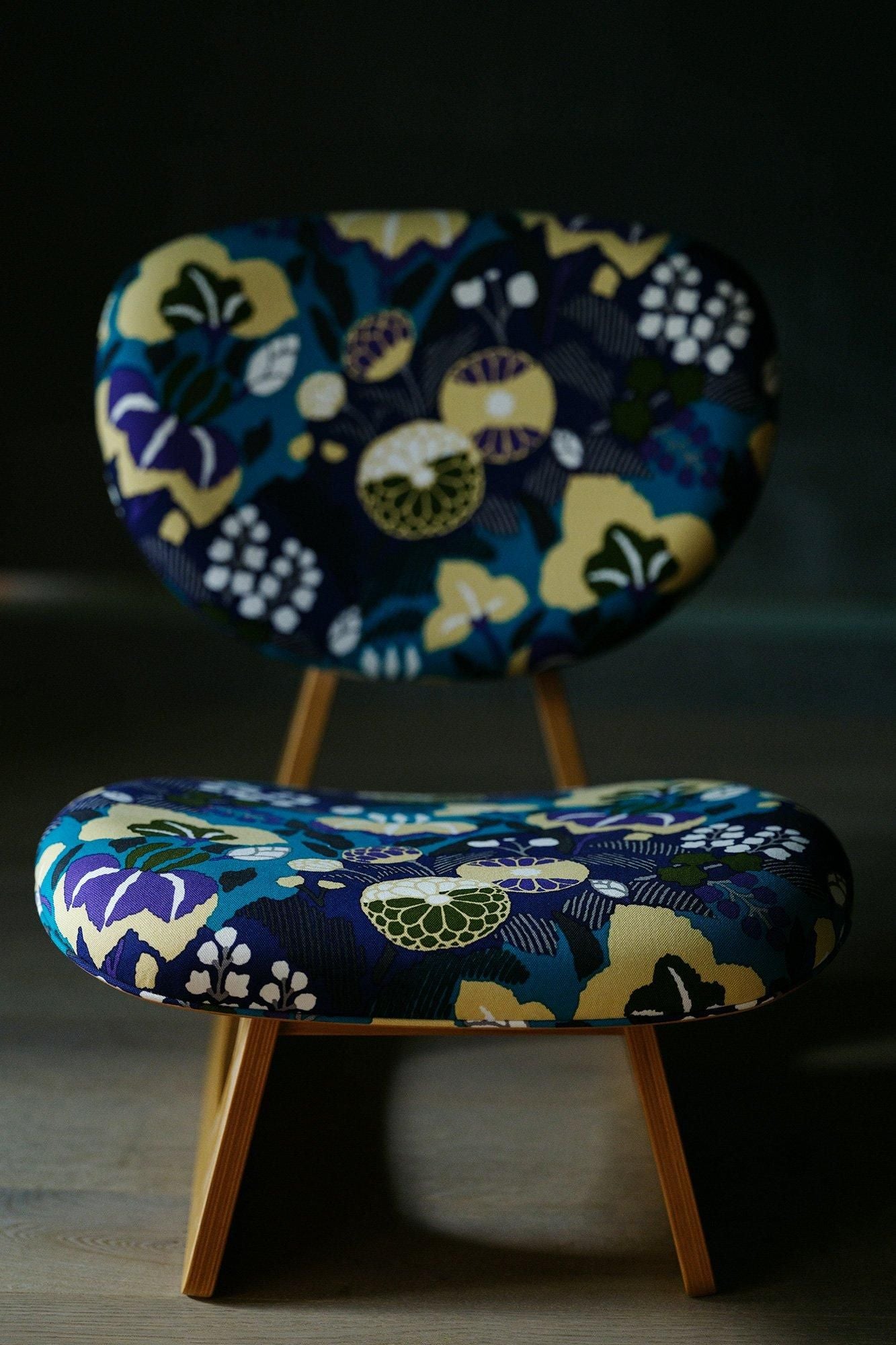 SOU・SOU×Tendo Mokko Low Type Chair／Elegance【※Delivery in 1.5 months】