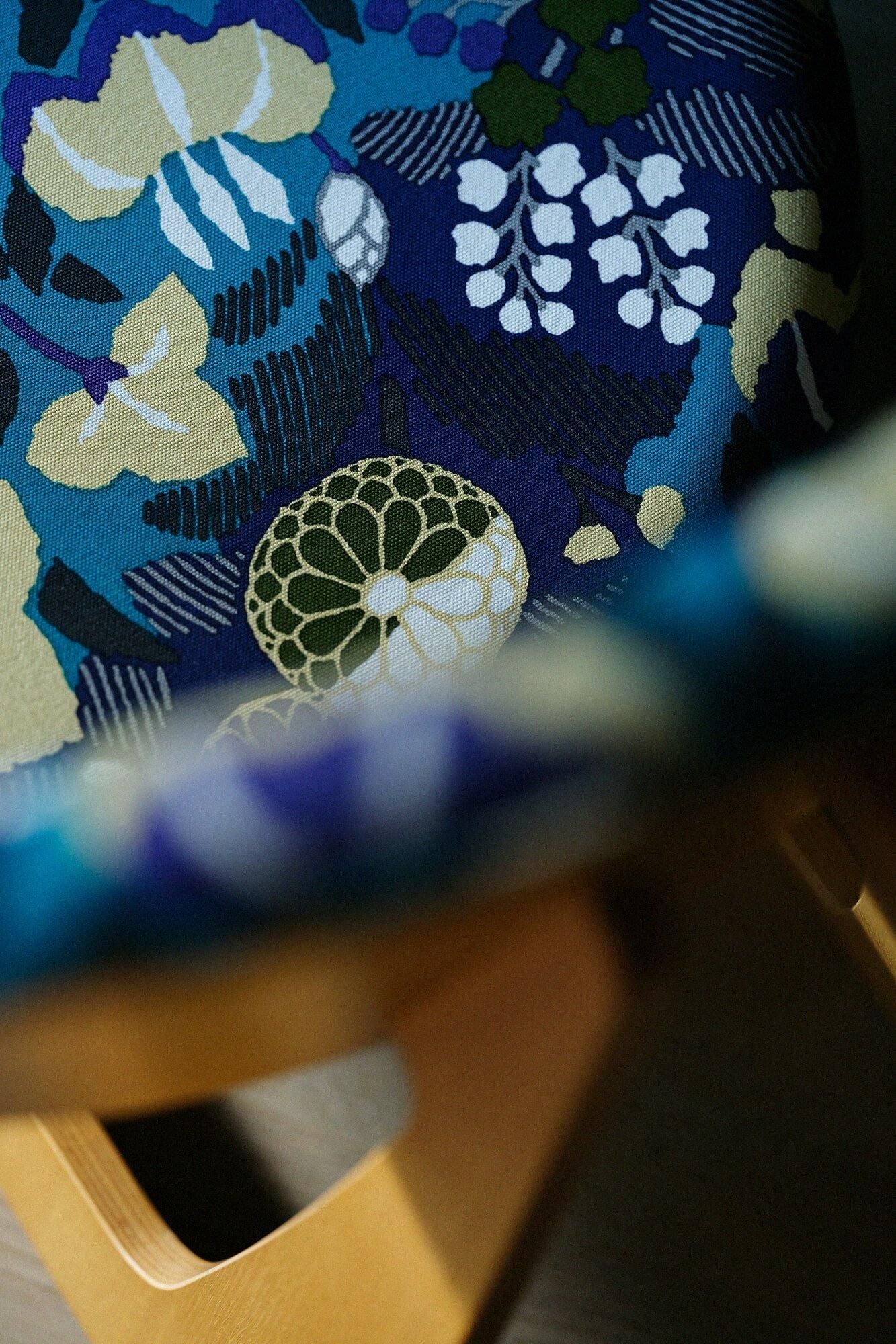 SOU・SOU×Tendo Mokko Low Type Chair／Spring Buds【※Delivery in 1.5 months】