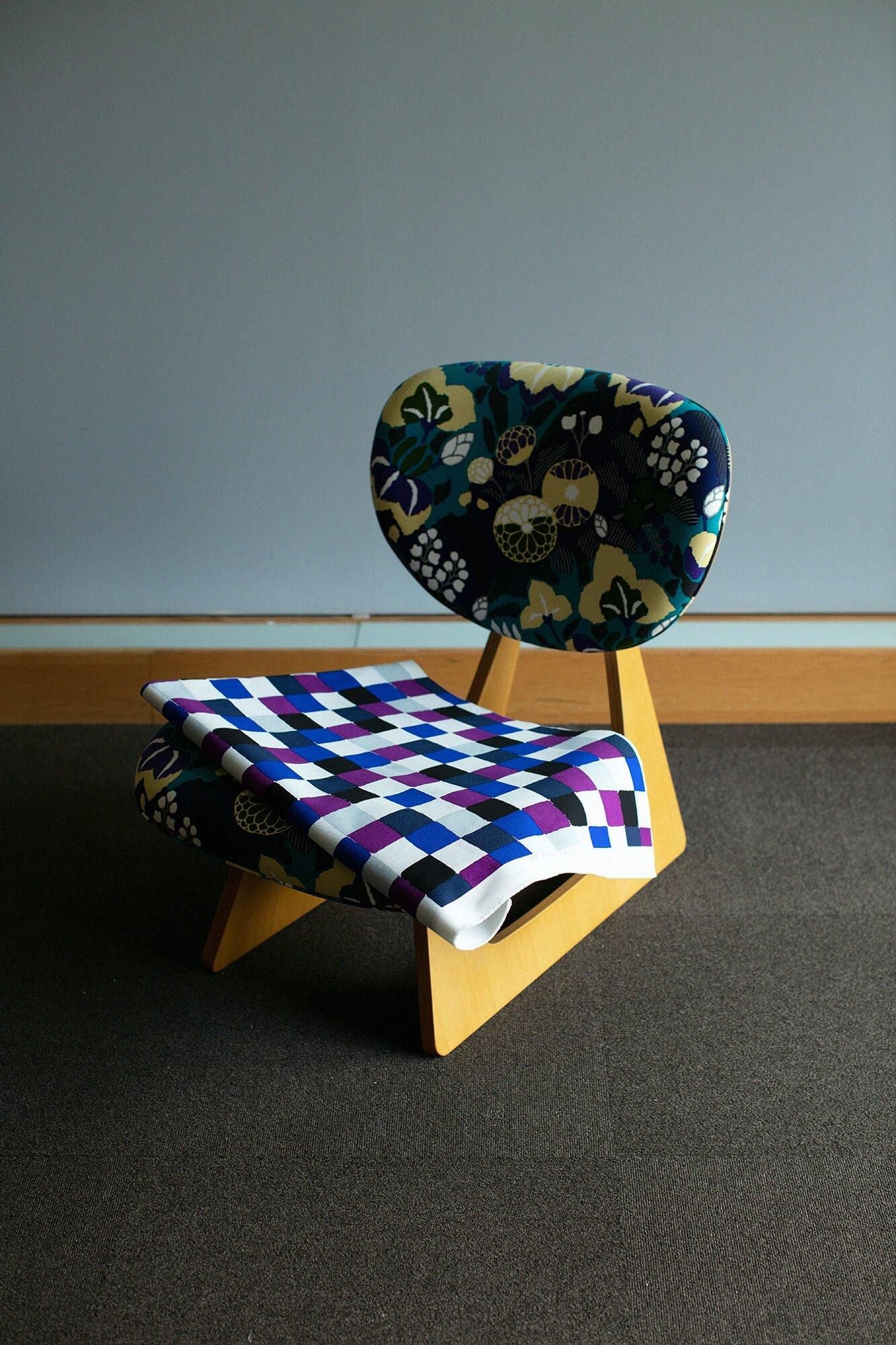 SOU・SOU×天童木工 低座イス／日々（ひび）【※お届けに約1