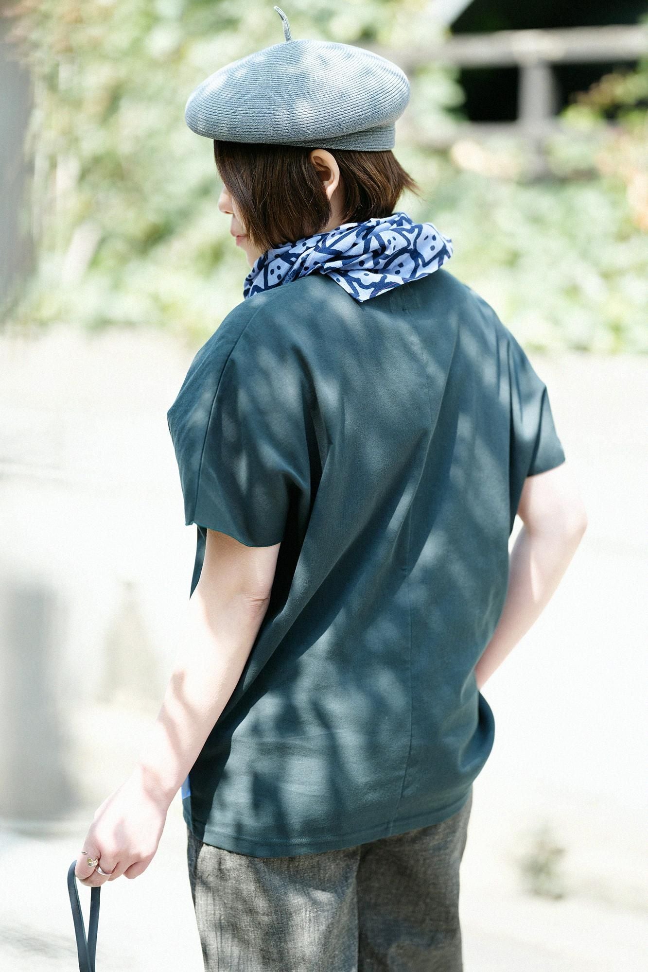 takashima chiku 40/40无袖吉班/深绿色