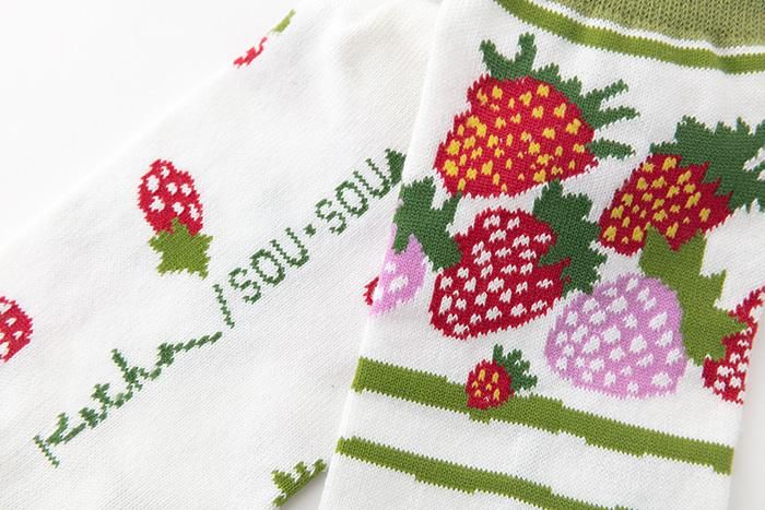 타비양말(각도 길이)/딸기 따기 【남・여성용】