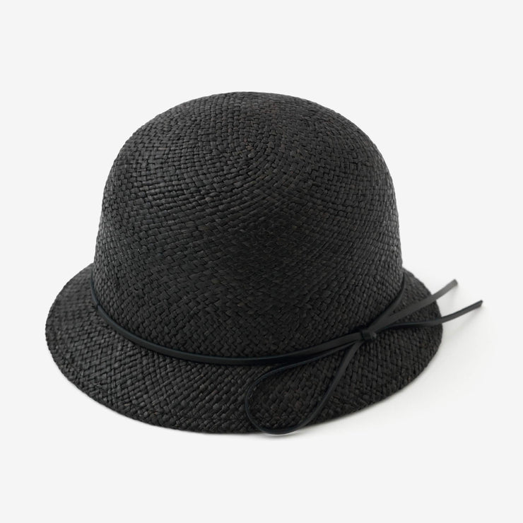 Coconut Straw Hat／Black