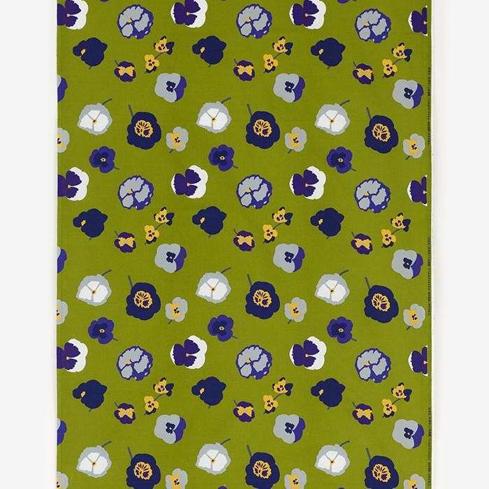 布料剪裁販售 （21號平織棉）／三色堇<50cm>