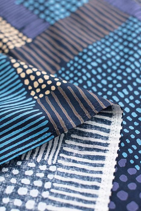 布料剪裁販售 （21號平織棉）/hata dai（hatake dai）<50cm>