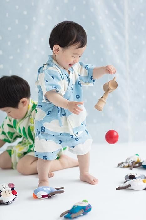 ●이세모멘 어린이 진베/Sosuzu