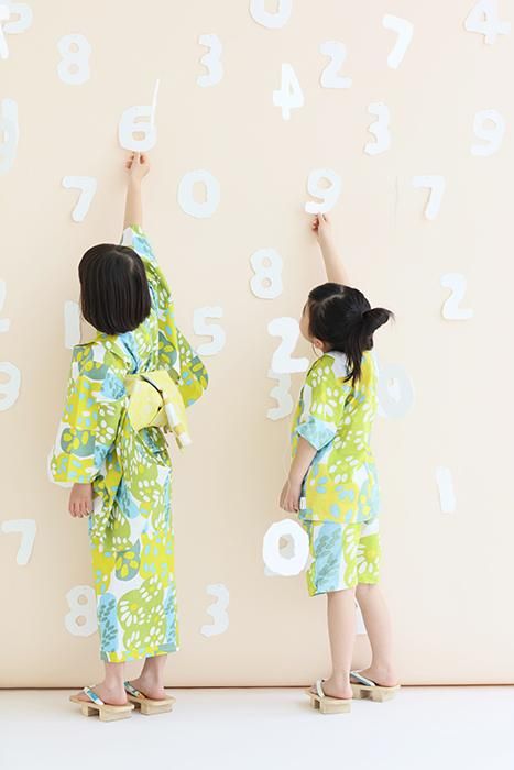 ○いせもめん こどもじんべい／はなあり